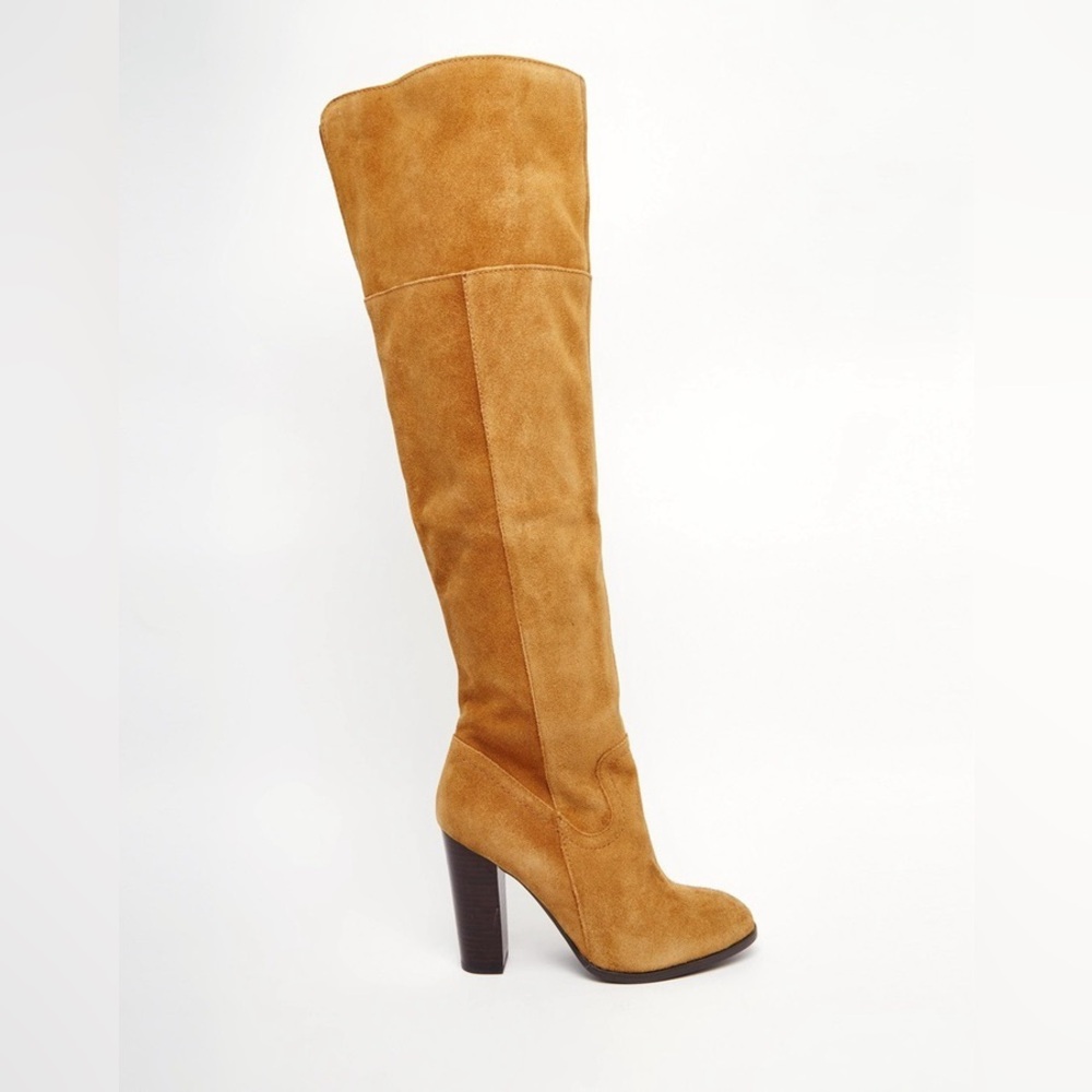 Aldo - above the knee suede boots size 8